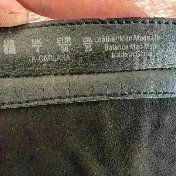 Franco sarto Black equestrian style boots, size 6 - Picture 6 of 6